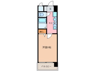 ヒルズ新栄の物件間取画像